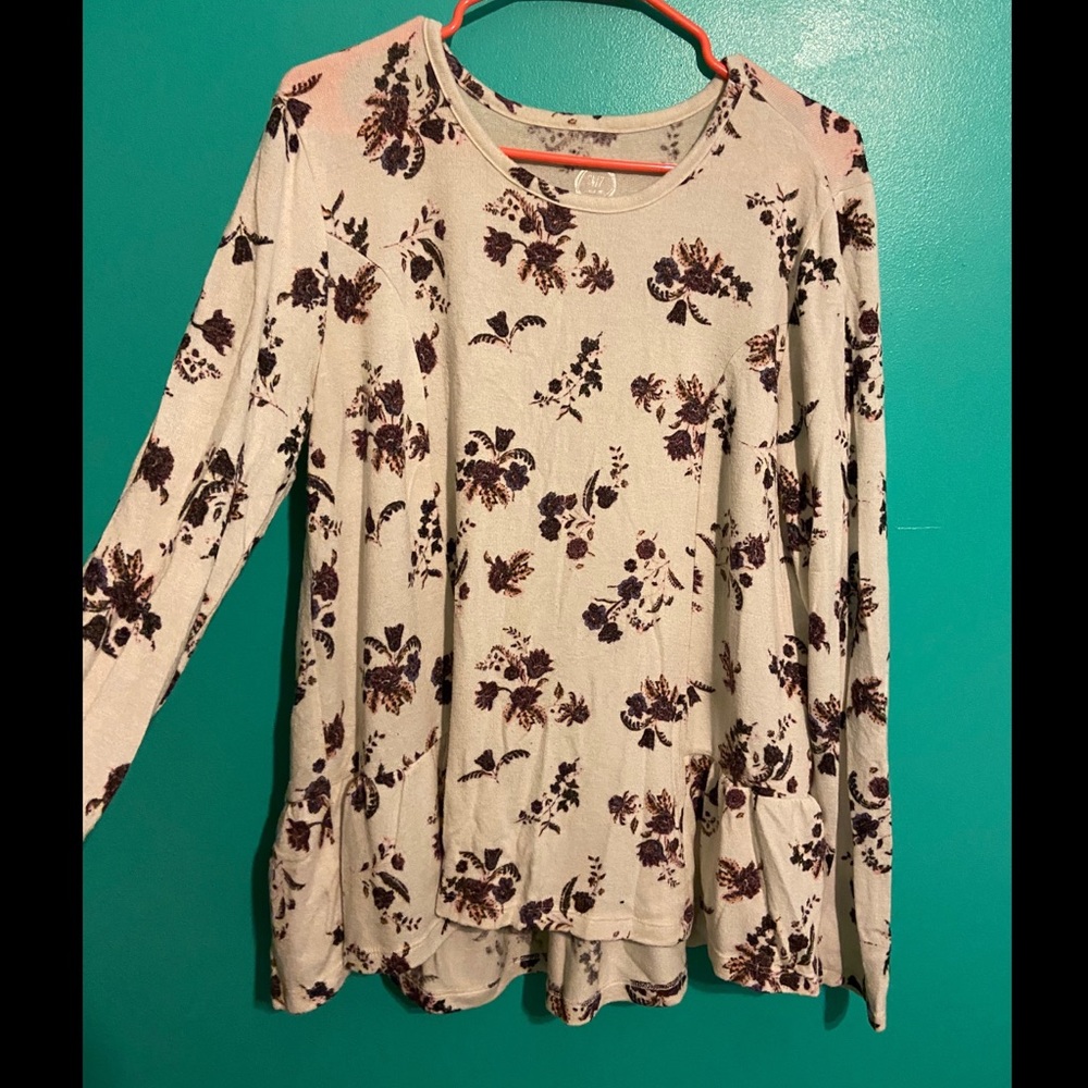 Maurices 24/7 Floral Top